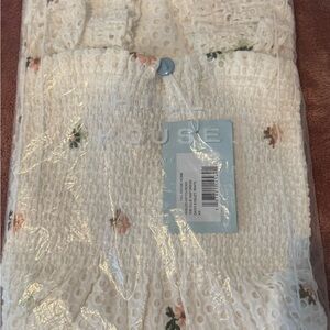 Hill House White Floral Maxi Dress